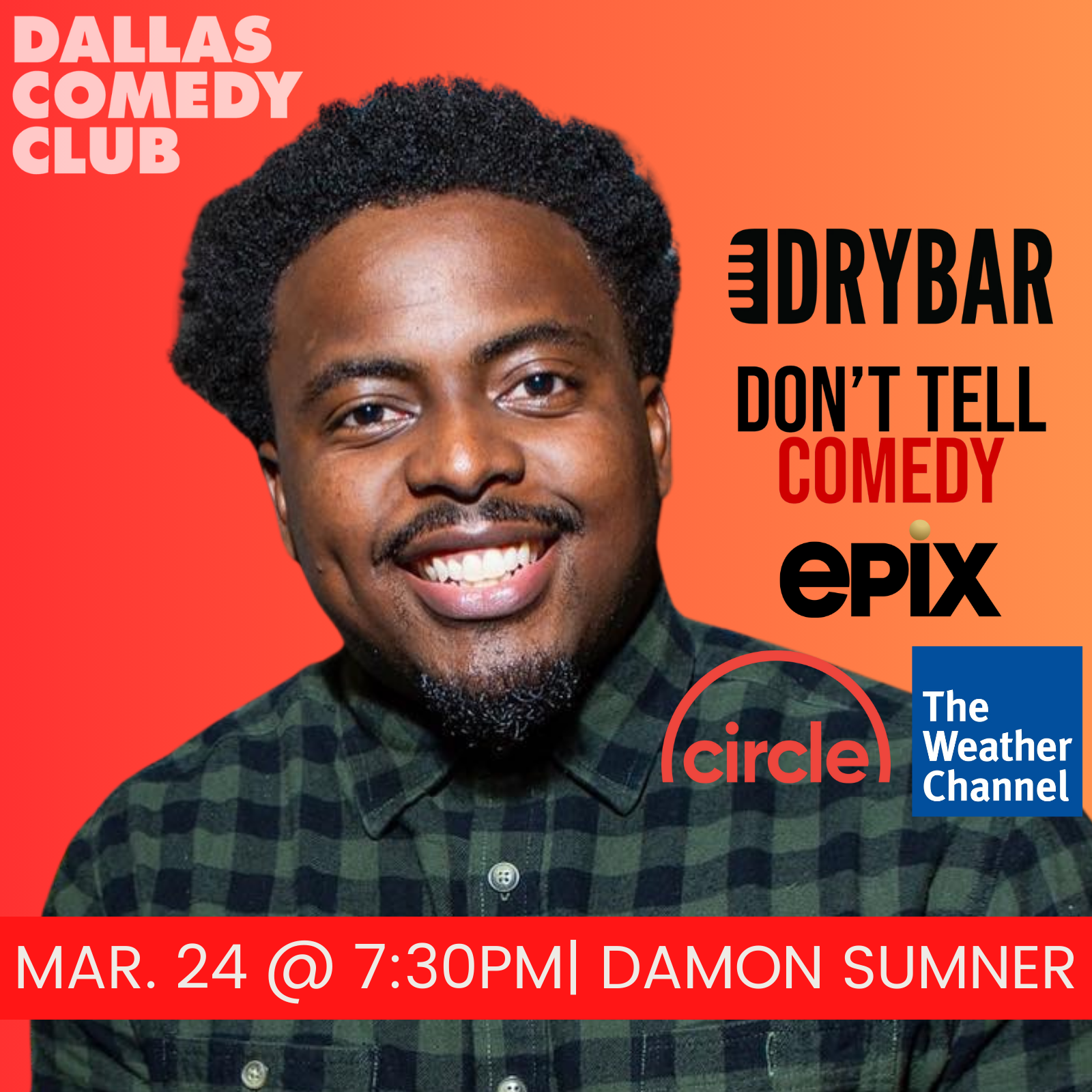 Damon Sumner at Dallas Comedy Club
