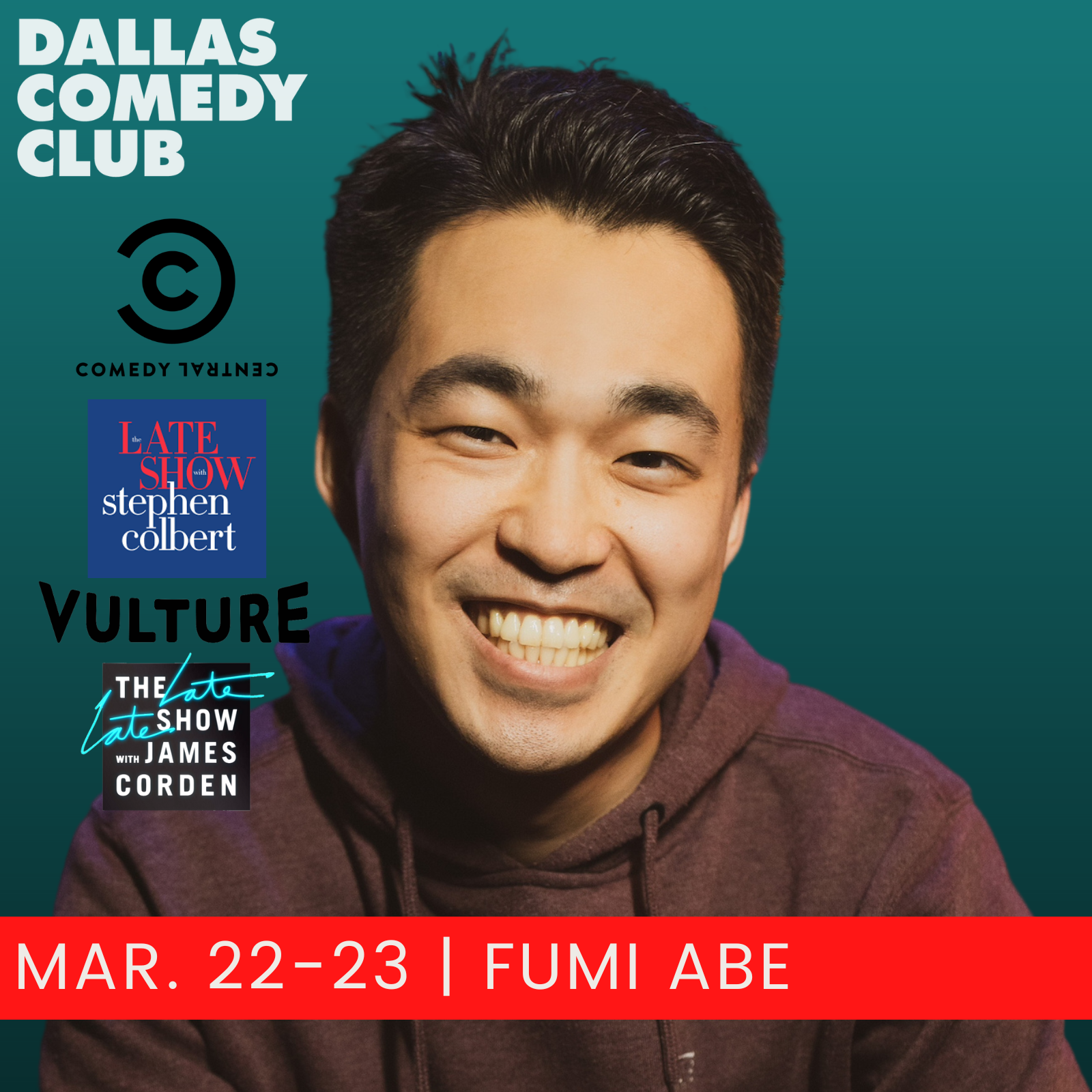 Fumi Abe at Dallas Comedy Club