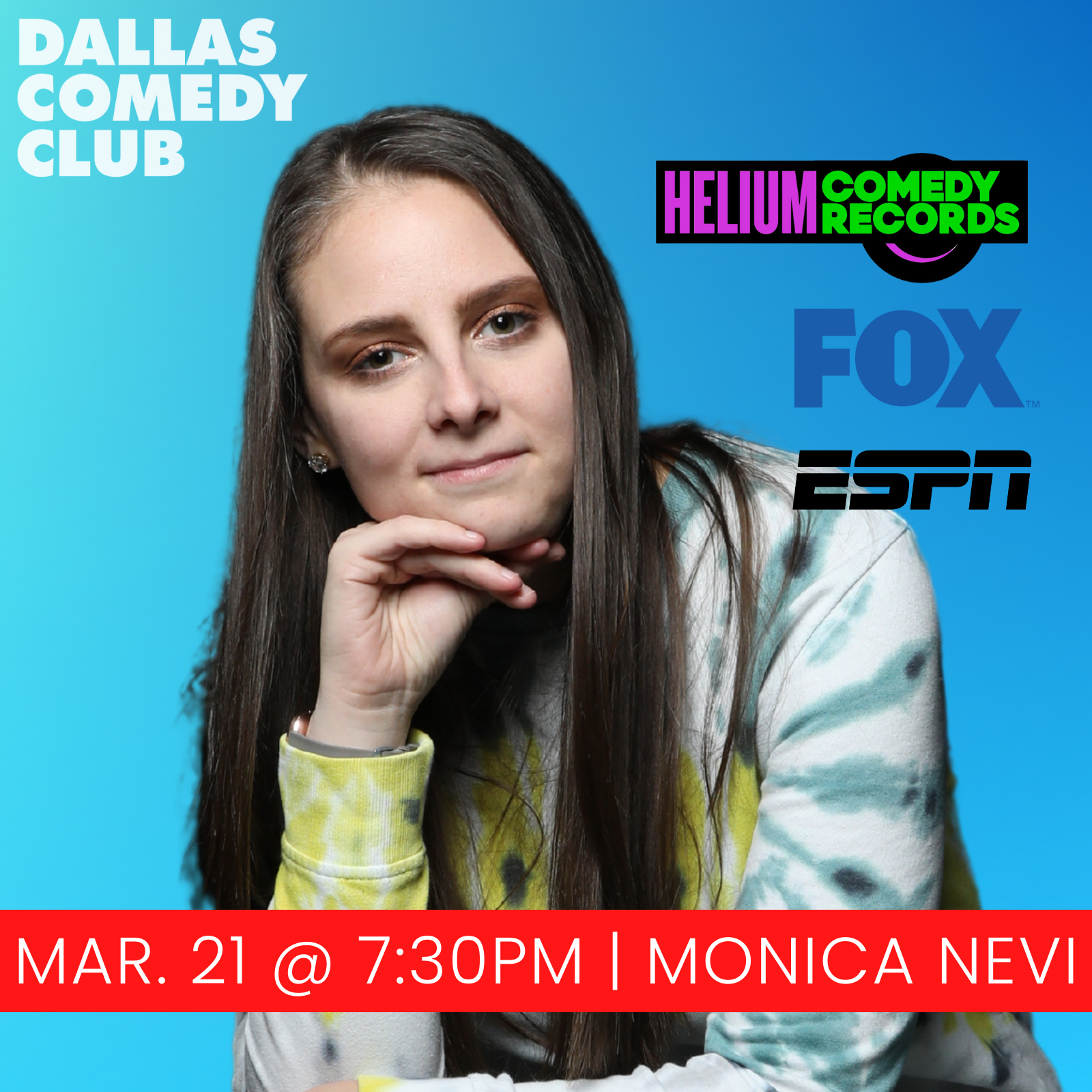 Monica Nevi at Dallas Comedy Club