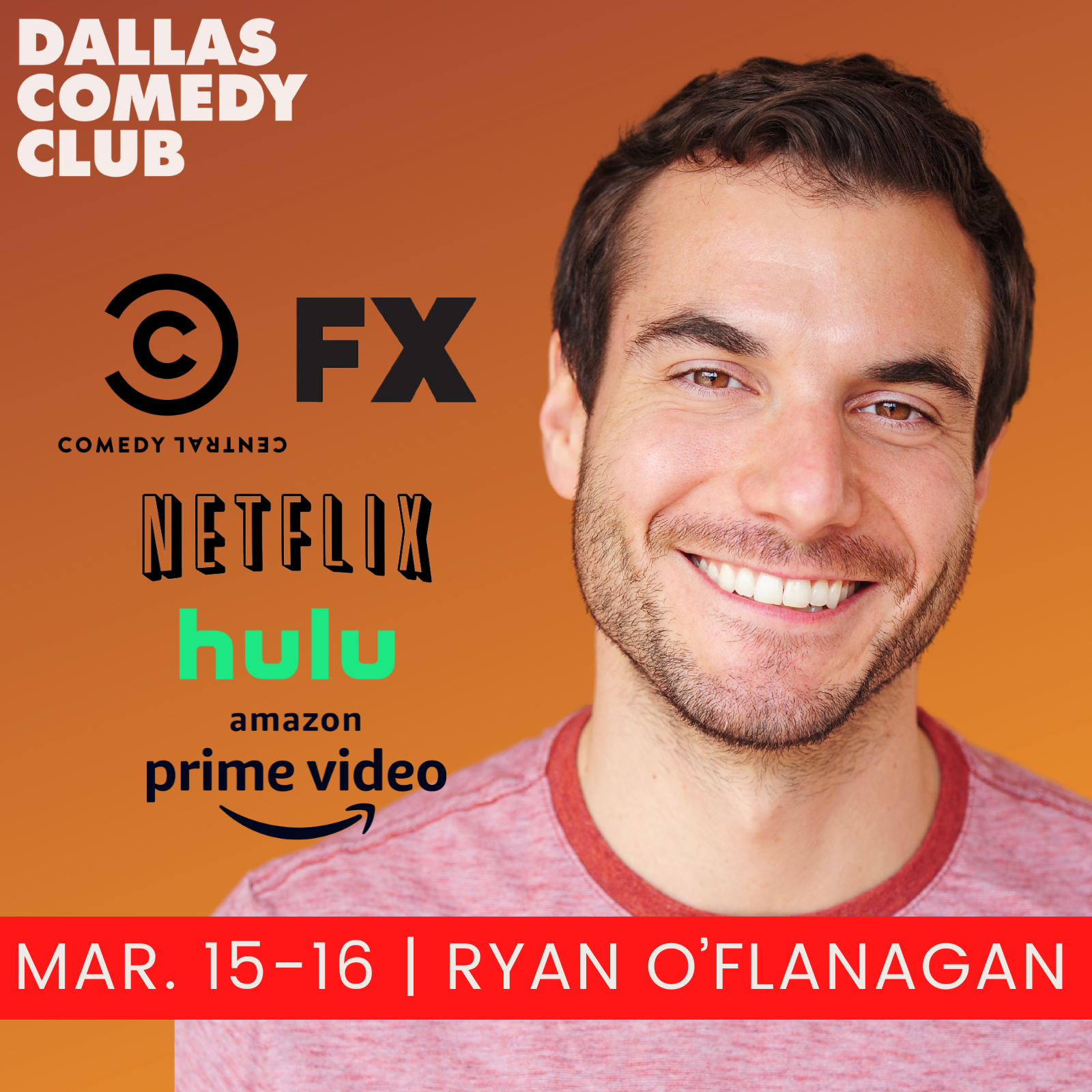 Ryan O'Flanagan at Dallas Comedy Club