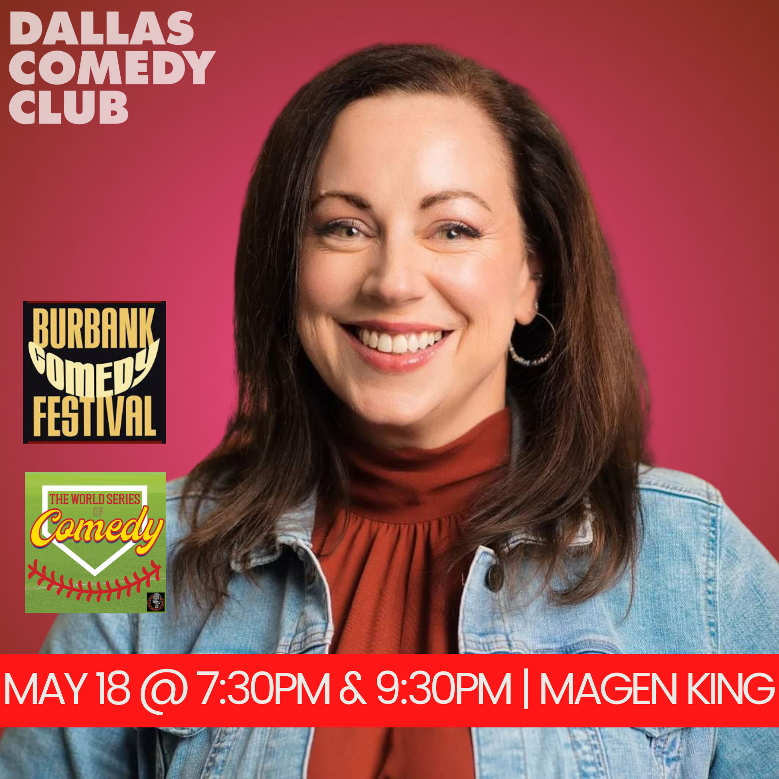 Magen King at Dallas Comedy Club
