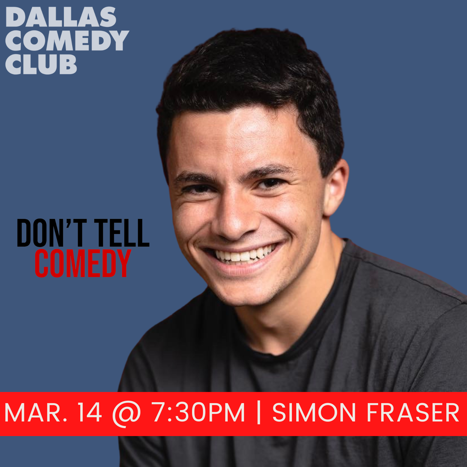 Simon Fraser at Dallas Comedy Club