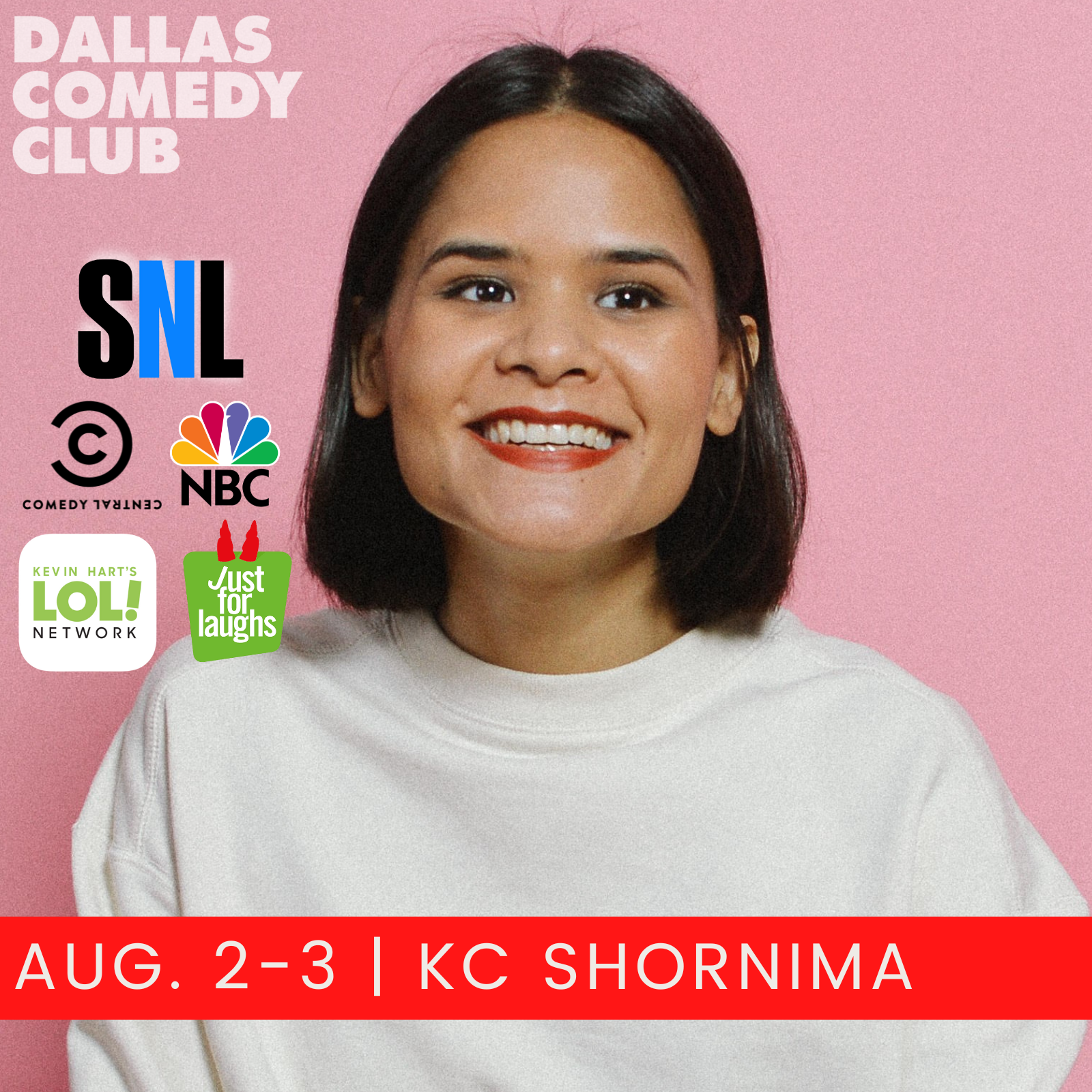 KC Shornima at Dallas Comedy Club